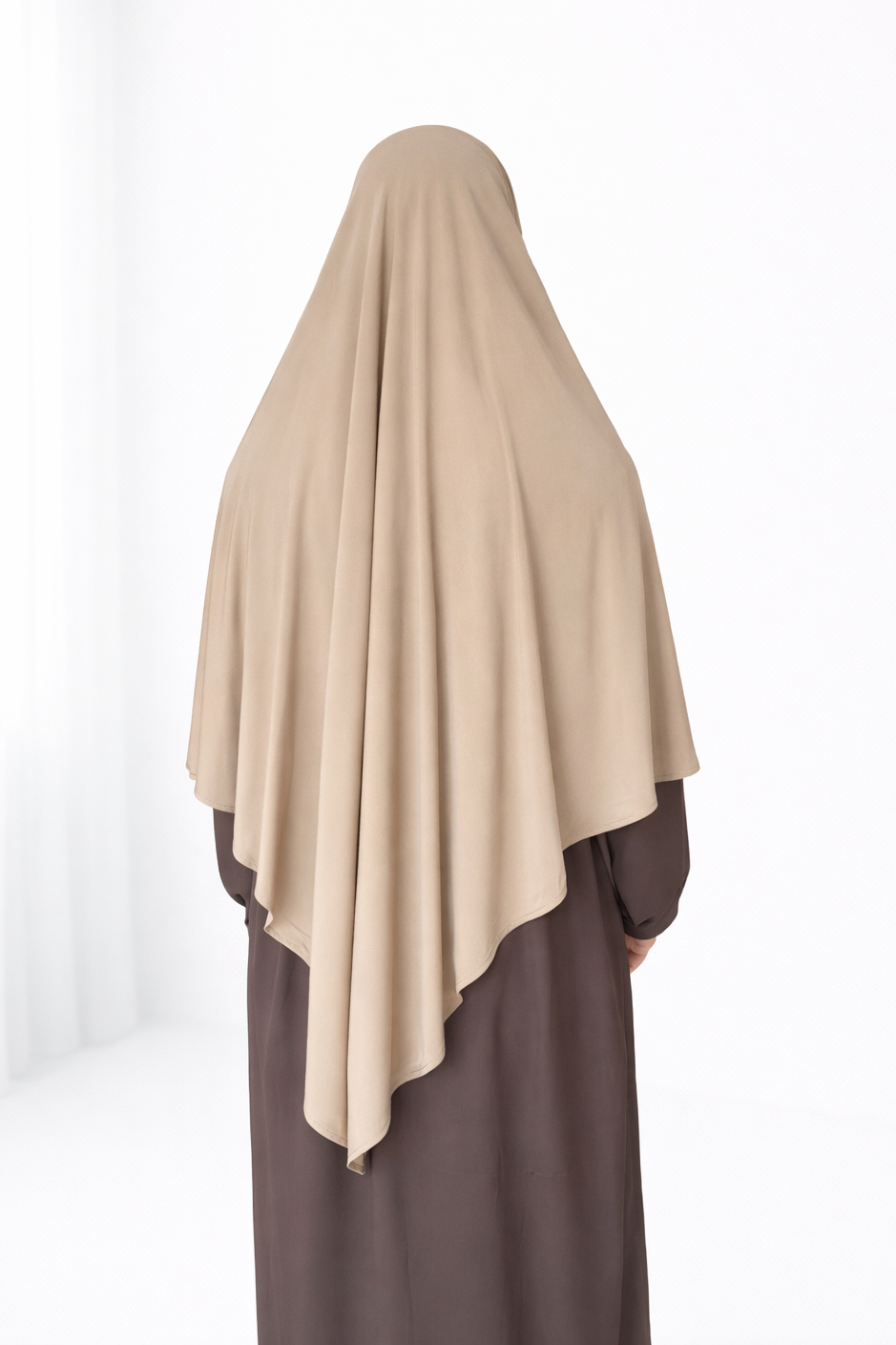 KHIMAR JERSEY PREMIUM BEIGE