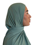 HIJAB EN JERSEY PREMIUM VERT