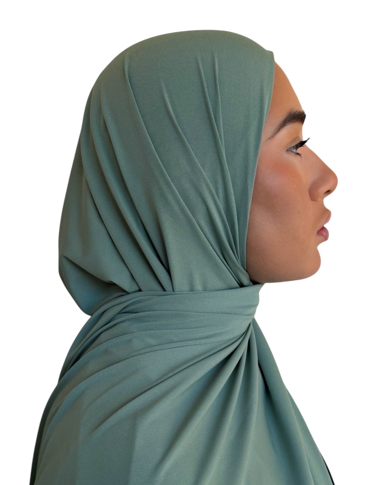 HIJAB EN JERSEY PREMIUM VERT