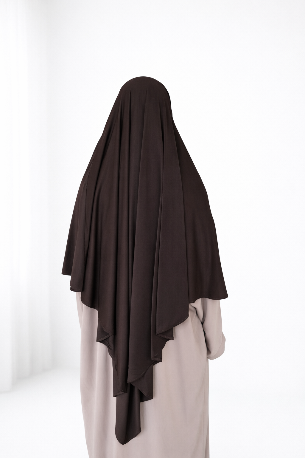 KHIMAR JERSEY PREMIUM MARRON
