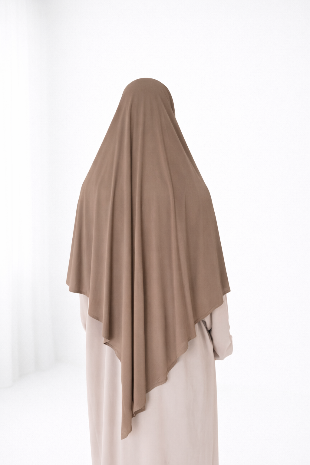 KHIMAR JERSEY PREMIUM CAPPUCINO