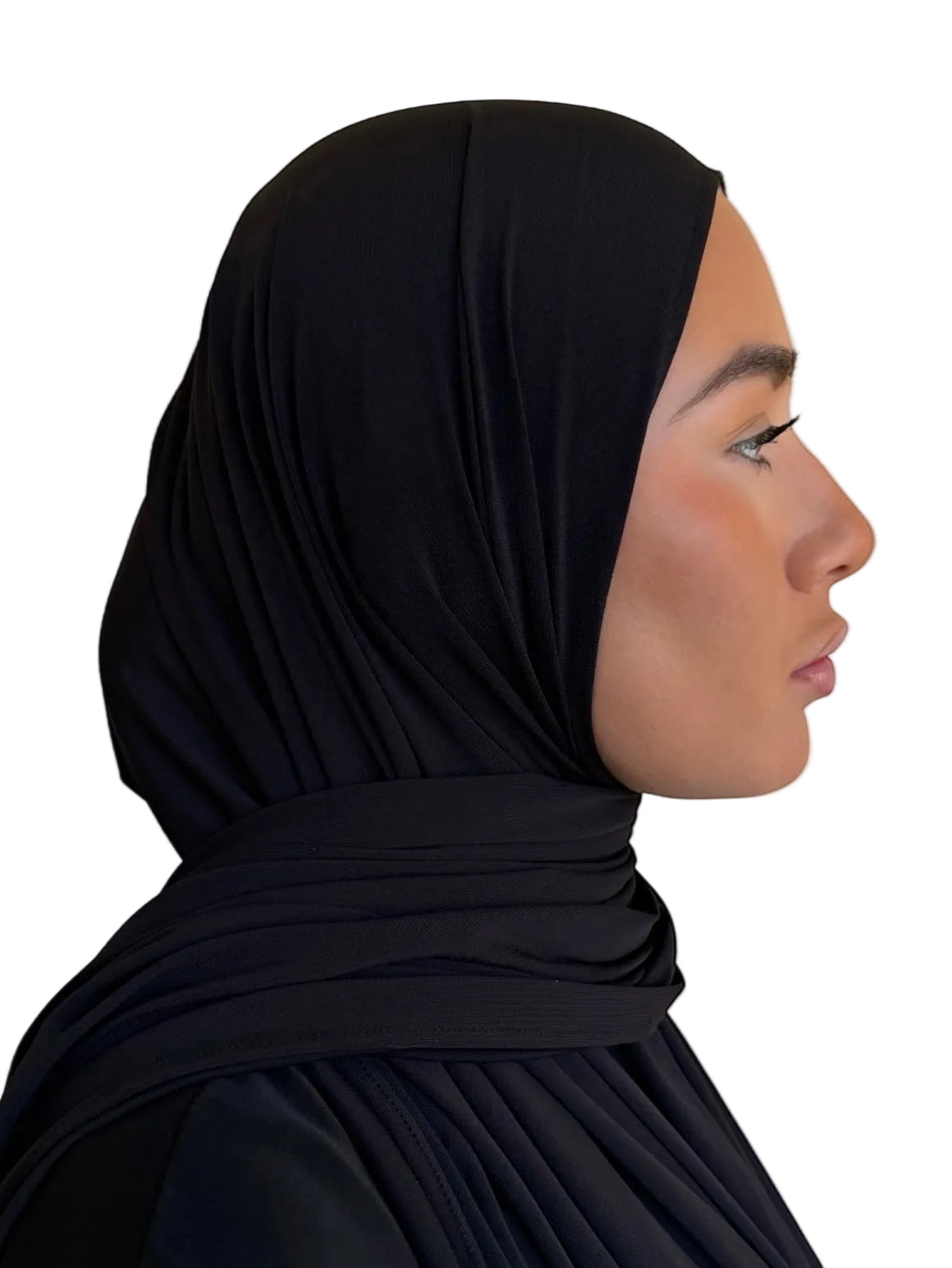 HIJAB JERSEY PREMIUM NOIR