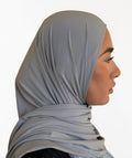 HIJAB EN JERSEY PREMIUM GRIS
