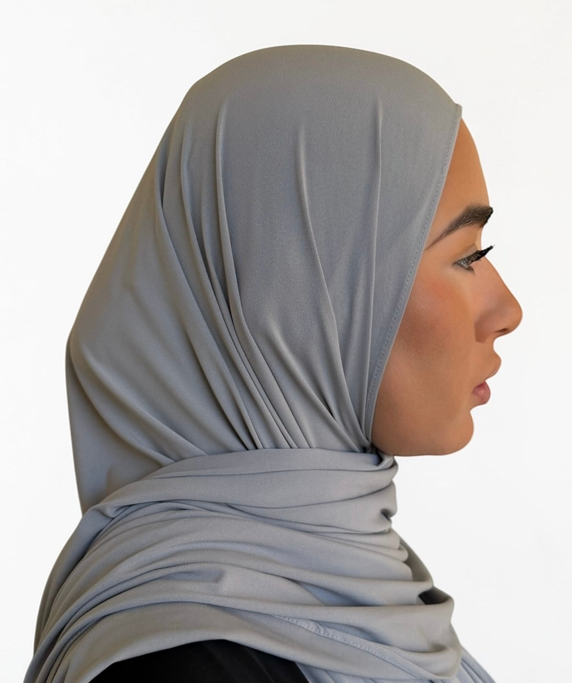 HIJAB EN JERSEY PREMIUM GRIS