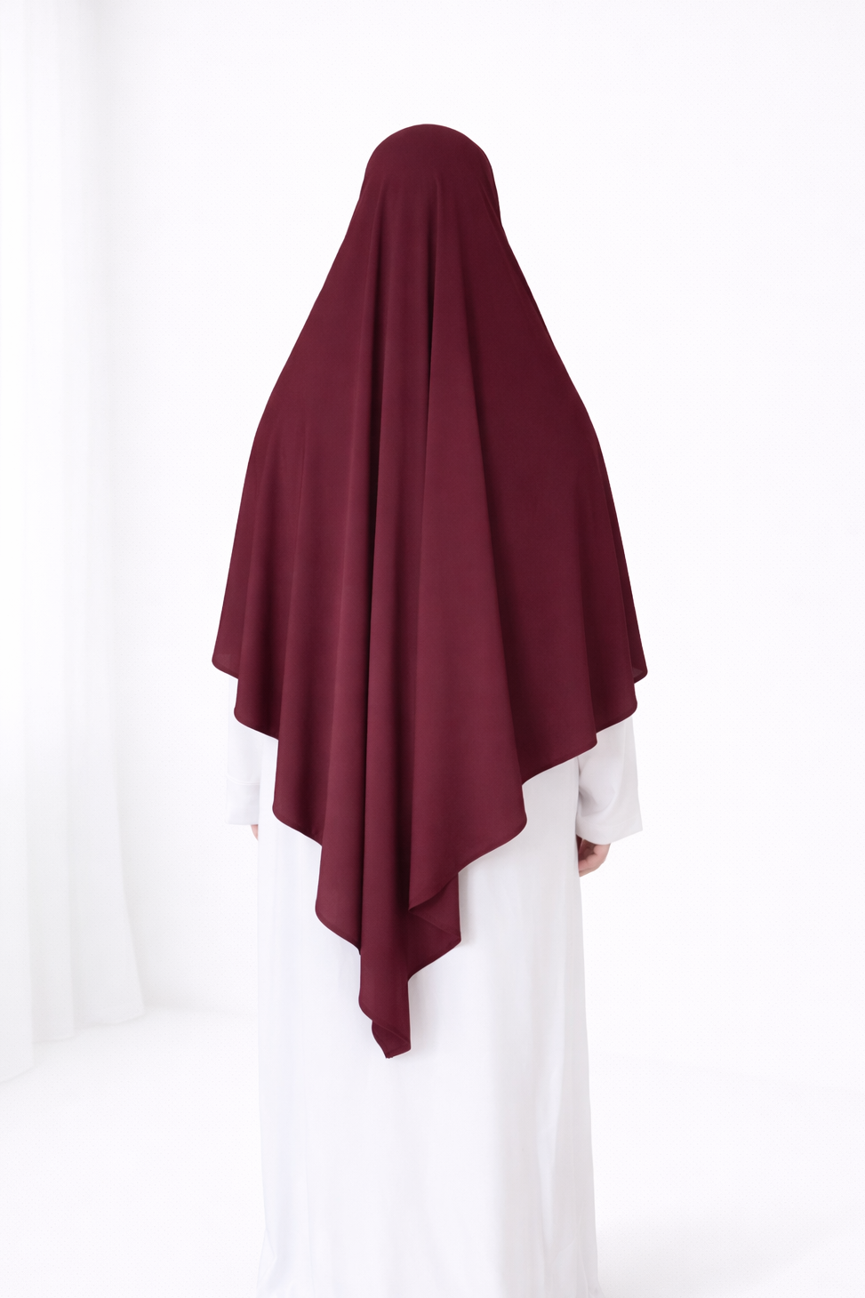 KHIMAR JERSEY PREMIUM BORDEAUX